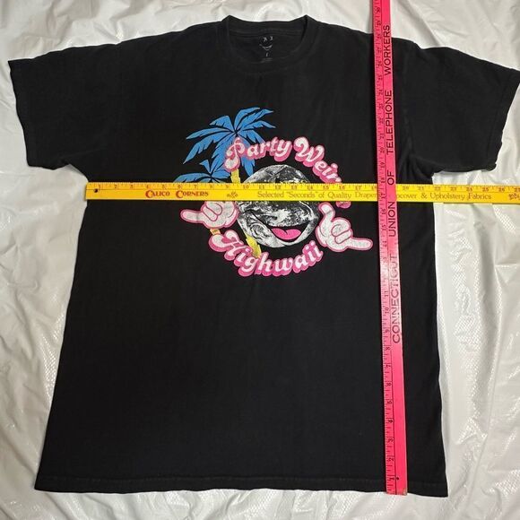 Party Weirdo Highwaii Rave Short Sleeve T-shirt Size Large - Picture 7 of 8